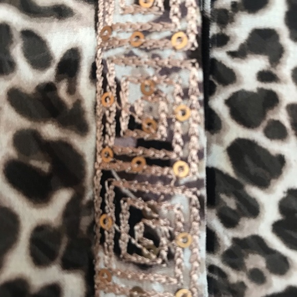 Style & Co. Animal Leopard Print Top, XL - Picture 2 of 7